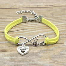 Load image into Gallery viewer, Best Friend Gift Heart Bracelet for Birthdays or Christmas