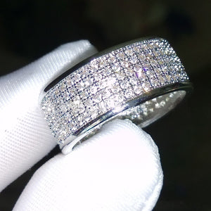 Replica Crushed Diamond Ring