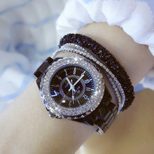 Load image into Gallery viewer, Sparkle and Ceramic Watch