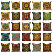 Load image into Gallery viewer, Hippy Mandala Pillowcase