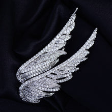 Load image into Gallery viewer, Pair of Angel Wings Brooch