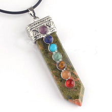 Load image into Gallery viewer, Chakra Crystal Necklace