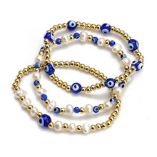 Load image into Gallery viewer, Evil Eye Beads Bracelets