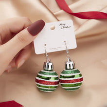 Load image into Gallery viewer, Christmas Bauble Earrings