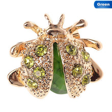 Load image into Gallery viewer, Ladybird Crystal Brooch