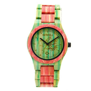 Handmade Colorful Bamboo Watch