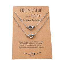 Load image into Gallery viewer, Friendship Gift Card Necklace Birthday or Christmas Gift