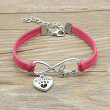 Load image into Gallery viewer, Best Friend Gift Heart Bracelet for Birthdays or Christmas
