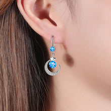 Load image into Gallery viewer, Star Mystical Moon Dangle Earrings