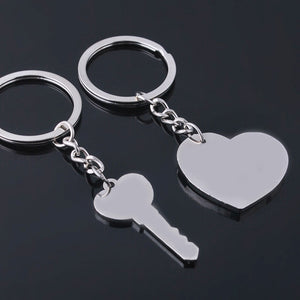 I Love You His & Hers Keyrings