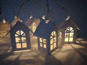 10pcs LED Christmas Tree House Lights
