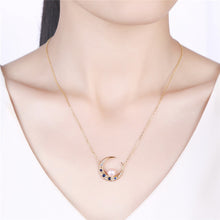 Load image into Gallery viewer, Freshwater Pearl Moon Necklace