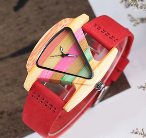 Triangular Rainbow Watch