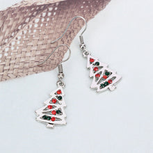 Load image into Gallery viewer, Christmas Tree Earrings