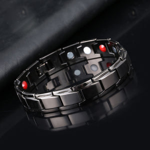 Magnetic Bracelet Therapy Weight Loss Arthritis Health Pain Relief Mens Women