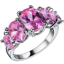 Load image into Gallery viewer, Rainbow Crystal Ring