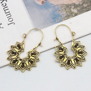 Bohemian Lotus Earrings