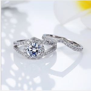 Exquisite Wedding Ring Set