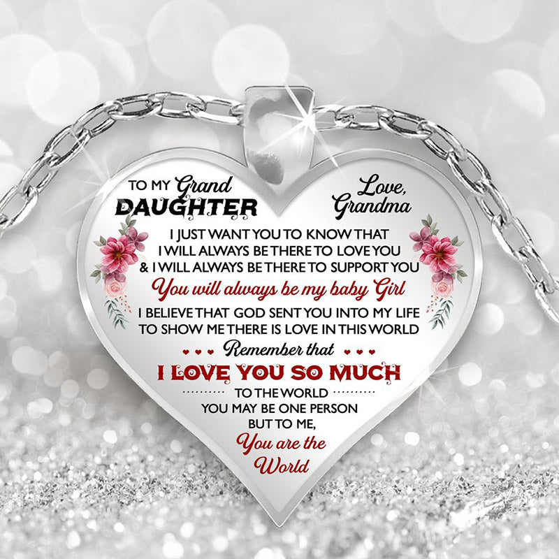 Granddaughter Love Necklace