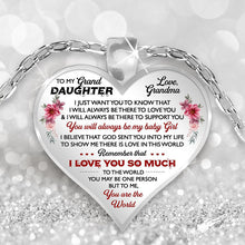 Load image into Gallery viewer, Granddaughter Love Necklace