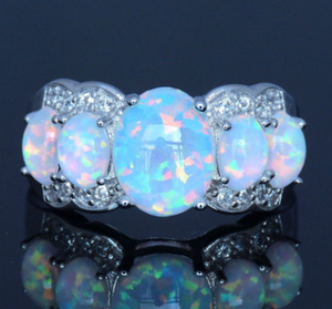 Enchanted Replica Five Opal Ring