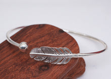 Load image into Gallery viewer, Tibetan Silver Guardian Angel Bangle