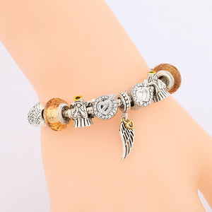 Guardian Angel Charm Bracelet