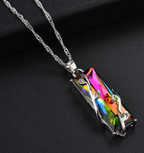 Load image into Gallery viewer, Rainbow Crystal Necklace