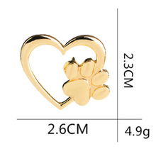 Load image into Gallery viewer, Paw Pet Love Brooch