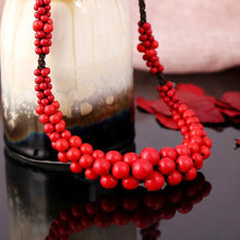 Load image into Gallery viewer, Mediterranean Beaded Necklace