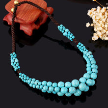 Load image into Gallery viewer, Mediterranean Beaded Necklace