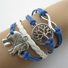 Load image into Gallery viewer, Lucky Elephant and Tree of Life Bracelet