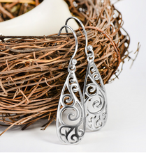 Load image into Gallery viewer, Carved Totem Earrings
