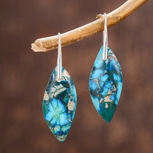 Load image into Gallery viewer, Emperor Stone Drop Earring
