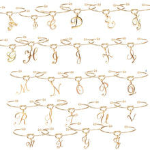 Load image into Gallery viewer, Personalized Initial Knot Bangle