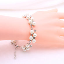 Load image into Gallery viewer, Replica Pearl and Diamond Bracelet
