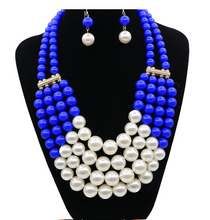Load image into Gallery viewer, Simulated Pearl Bohemian Jewelry Set