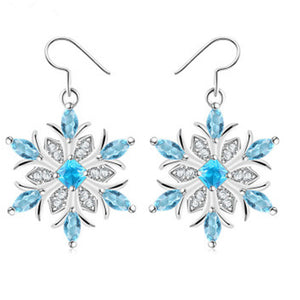 Festive Snowflake Earrings