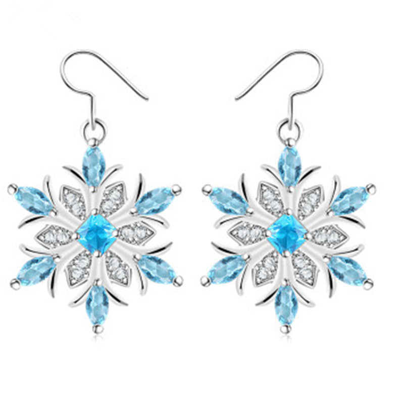 Festive Snowflake Earrings