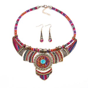 Caribbean Necklace and Earring Set