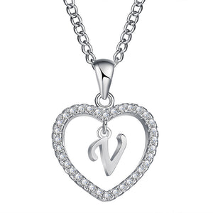 Personalised Love Heart in Silver