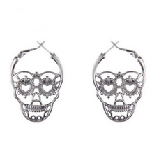 Load image into Gallery viewer, Sugar Skull Halloween Earrings