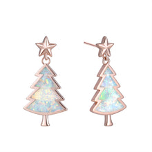 Load image into Gallery viewer, Christmas Tree Earrings