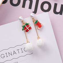 Load image into Gallery viewer, Christmas Drop Earrings