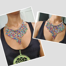 Load image into Gallery viewer, Hand Woven Boho Necklace