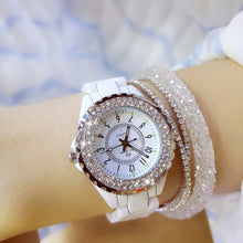 Load image into Gallery viewer, Sparkle and Ceramic Watch