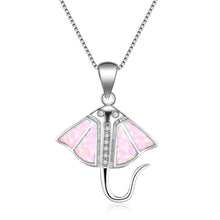 Load image into Gallery viewer, Fire Opal Skate Necklace