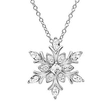 Load image into Gallery viewer, Christmas Snowflake Necklace