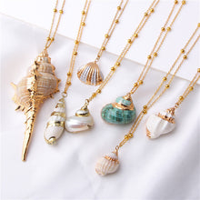 Load image into Gallery viewer, Beach Lover Shell Necklace