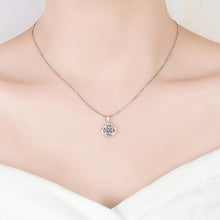 Load image into Gallery viewer, Crystal Clover Necklace